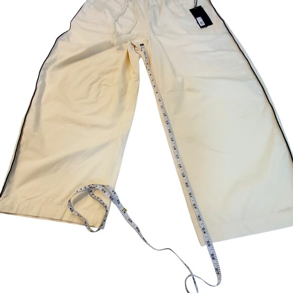 Future Collective XL Cream/Ivory Wide-Leg Pants  Lightweight and breathable - Picture 7 of 9